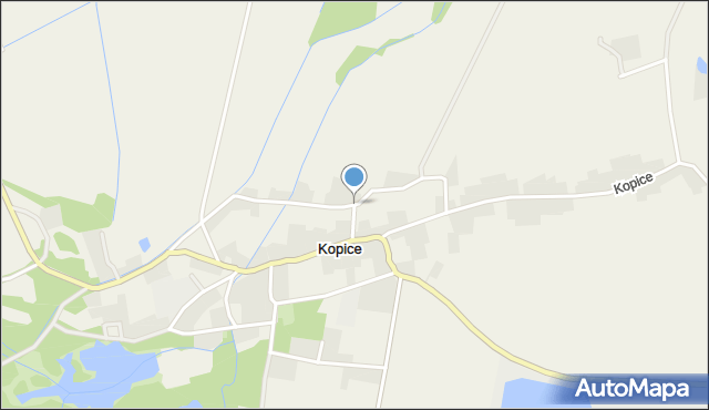 Kopice gmina Grodków, Kopice, mapa Kopice gmina Grodków