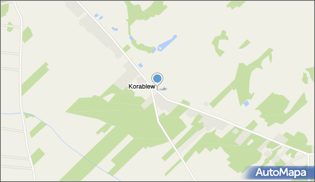 Korablew, Korablew, mapa Korablew