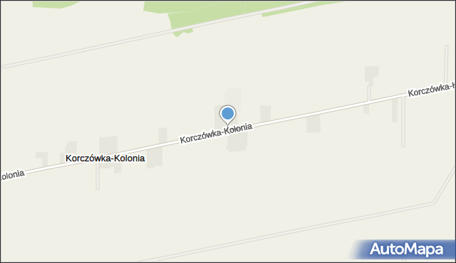 Korczówka-Kolonia, Korczówka-Kolonia, mapa Korczówka-Kolonia