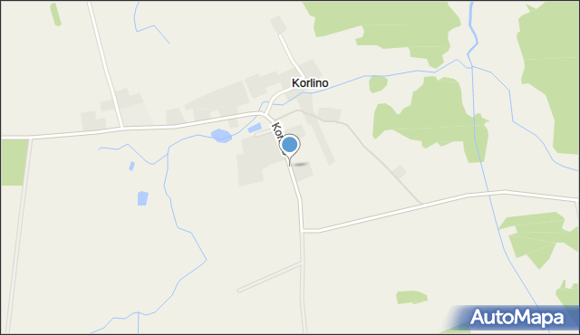 Korlino, Korlino, mapa Korlino