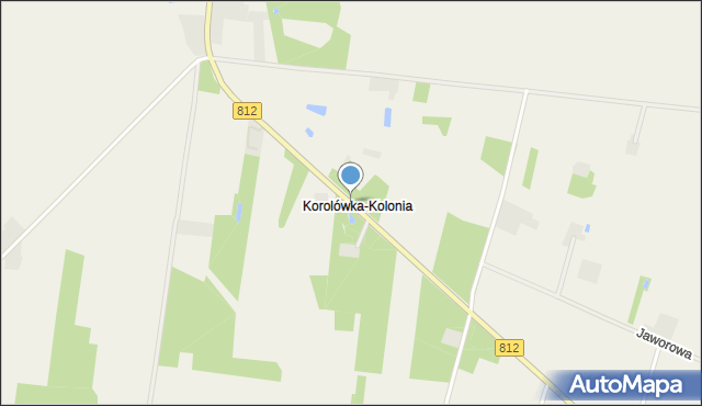 Korolówka-Kolonia, Korolówka-Kolonia, mapa Korolówka-Kolonia