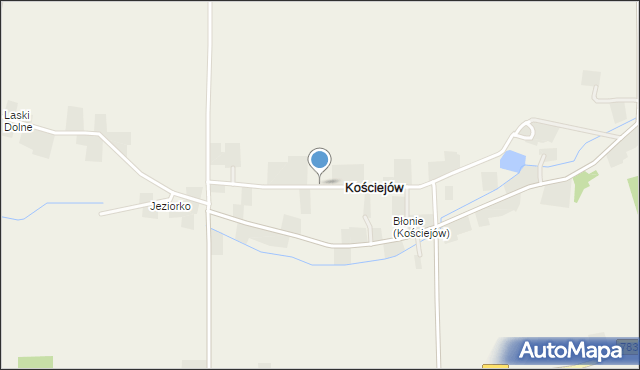 Kościejów, Kościejów, mapa Kościejów