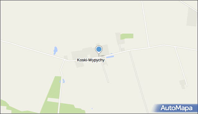 Koski-Wypychy, Koski-Wypychy, mapa Koski-Wypychy