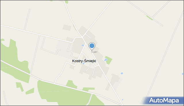 Kostry-Śmiejki, Kostry-Śmiejki, mapa Kostry-Śmiejki