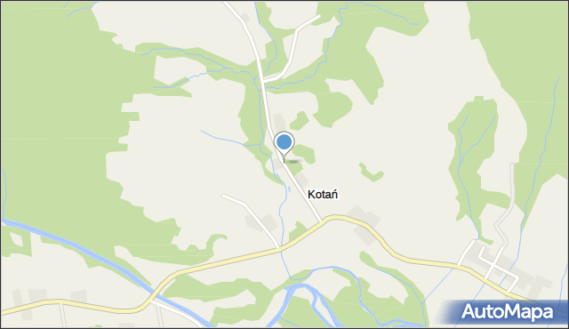 Kotań, Kotań, mapa Kotań
