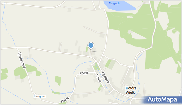 Kotórz Wielki, Kotórz Wielki, mapa Kotórz Wielki