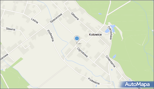 Kotowice gmina Siechnice, Kościelna, mapa Kotowice gmina Siechnice