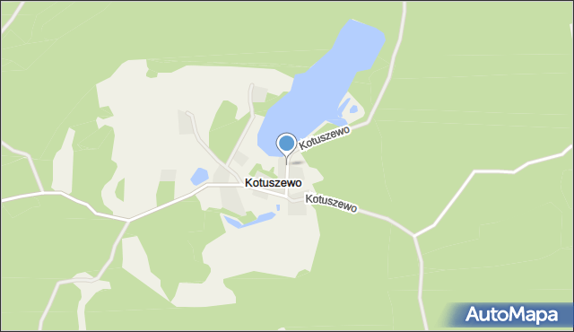 Kotuszewo, Kotuszewo, mapa Kotuszewo
