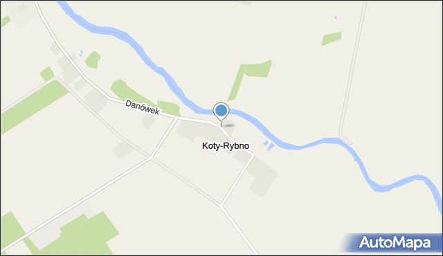 Koty-Rybno, Koty-Rybno, mapa Koty-Rybno