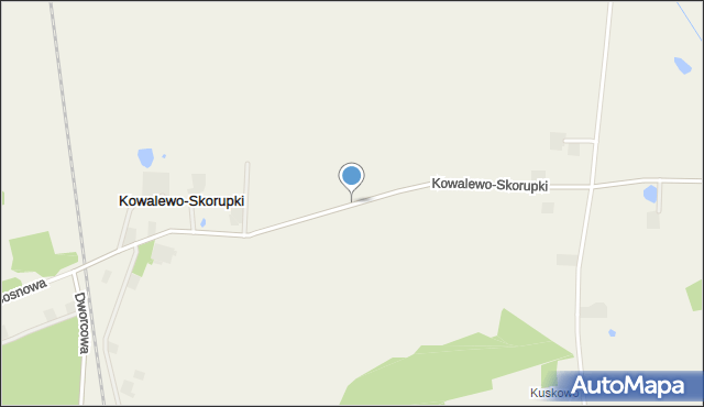 Kowalewo-Skorupki, Kowalewo-Skorupki, mapa Kowalewo-Skorupki