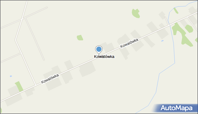 Kowalówka gmina Andrzejewo, Kowalówka, mapa Kowalówka gmina Andrzejewo