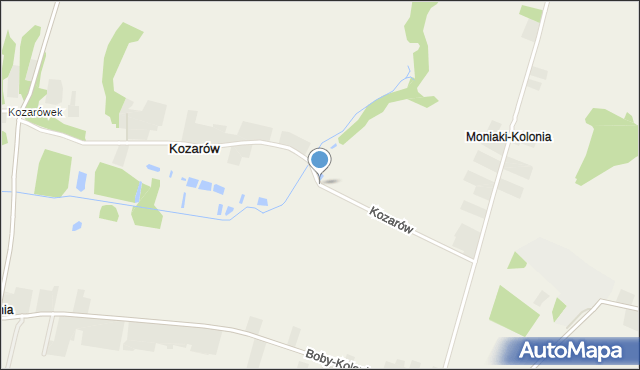 Kozarów, Kozarów, mapa Kozarów