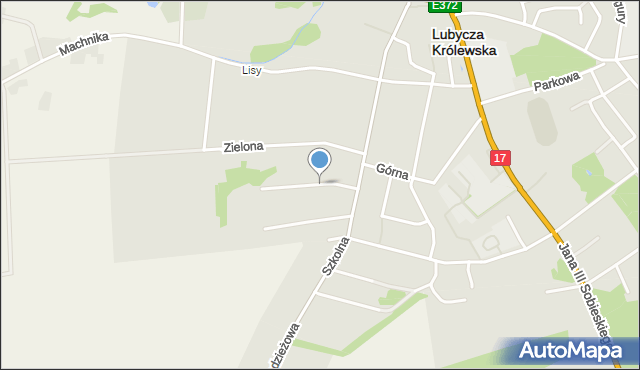 Lubycza Królewska, Kościuszki Tadeusza, gen., mapa Lubycza Królewska
