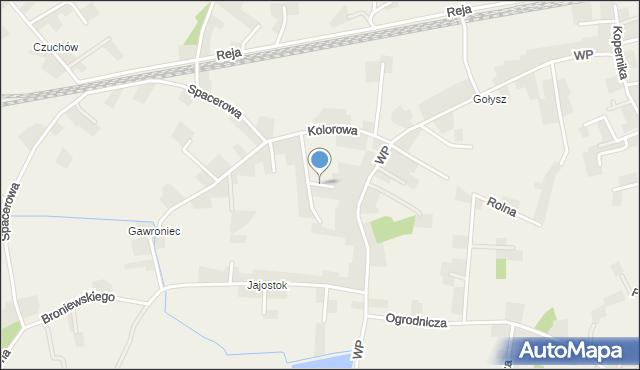 Mnich, Kosynierów, mapa Mnich