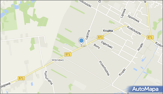 Nasielsk, Kolejowa, mapa Nasielsk