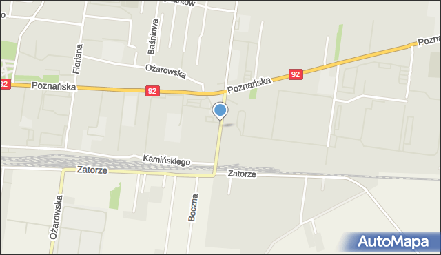 Ożarów Mazowiecki, Konotopska, mapa Ożarów Mazowiecki