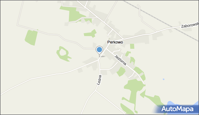 Perkowo gmina Przemęt, Konwaliowa, mapa Perkowo gmina Przemęt