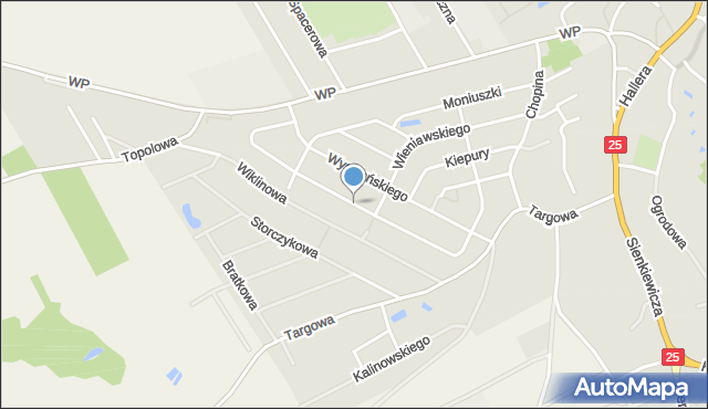 Sępólno Krajeńskie, Kochanowskiego Jana, mapa Sępólno Krajeńskie