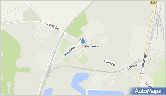 Stargard, Kosmonautów, mapa Stargard