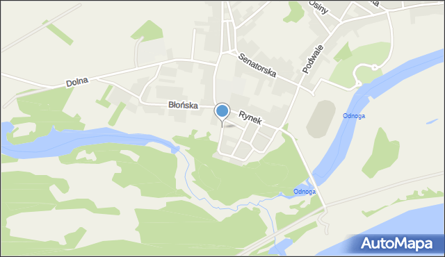 Stężyca powiat rycki, Kościelna, mapa Stężyca powiat rycki