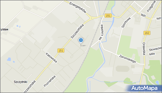 Świdwin, Koszalińska, mapa Świdwin