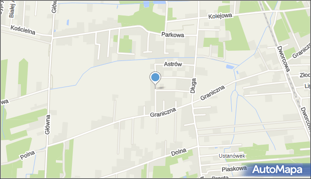 Ustanów, Konwaliowa, mapa Ustanów