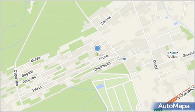 Wolica gmina Nadarzyn, Kortowa, mapa Wolica gmina Nadarzyn