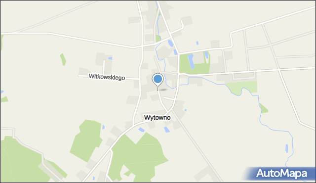 Wytowno, Kolasińskiego Pawła, mapa Wytowno