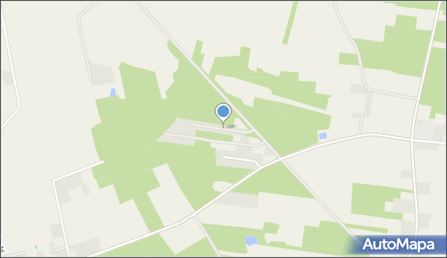 Budy Siennickie, Krajobrazowa, mapa Budy Siennickie