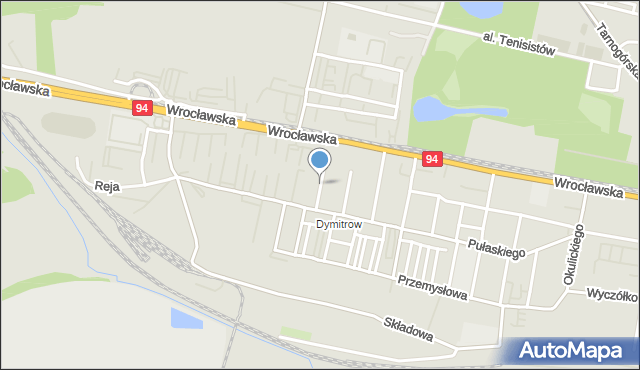 Bytom, Króla Kazimierza Wielkiego, mapa Bytomia