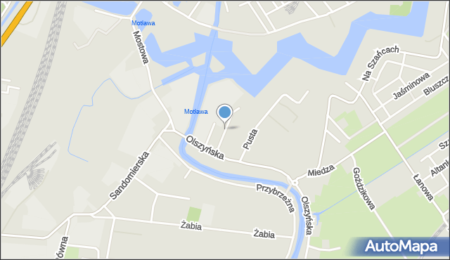 Gdańsk, Krótka, mapa Gdańska