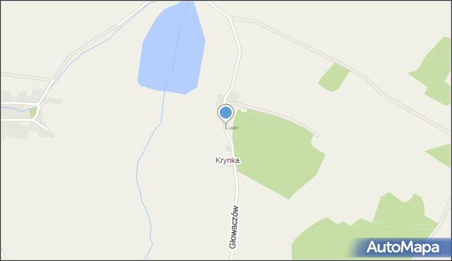 Karnków gmina Przeworno, Krynka, mapa Karnków gmina Przeworno