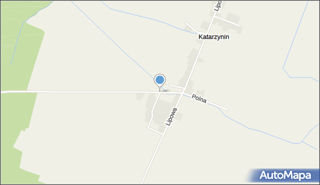 Katarzynin, Krasickiego Ignacego, bp., mapa Katarzynin
