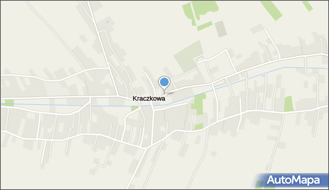 Kraczkowa, Kraczkowa, mapa Kraczkowa