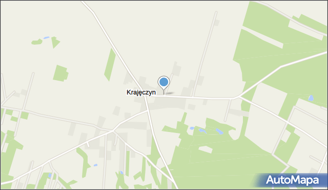 Krajęczyn, Krajęczyn, mapa Krajęczyn