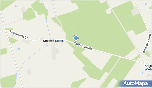 Krajewo-Kłódki, Krajewo-Kłódki, mapa Krajewo-Kłódki