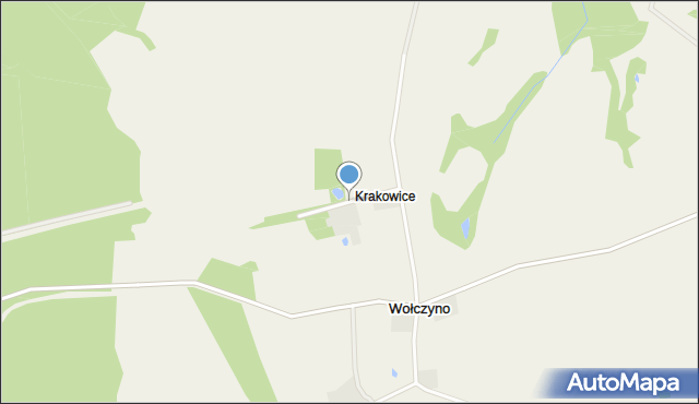 Krakowice, Krakowice, mapa Krakowice