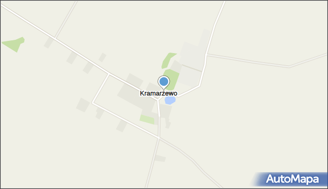 Kramarzewo gmina Działdowo, Kramarzewo, mapa Kramarzewo gmina Działdowo