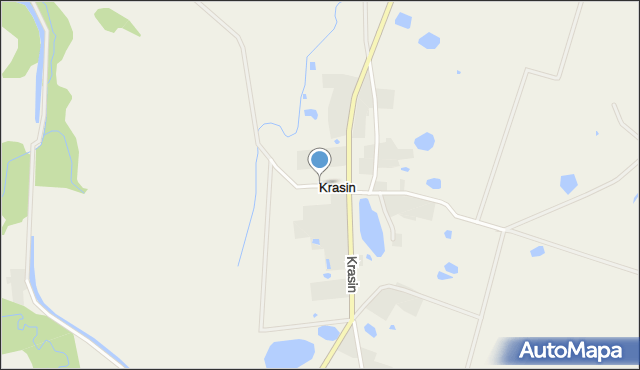 Krasin, Krasin, mapa Krasin