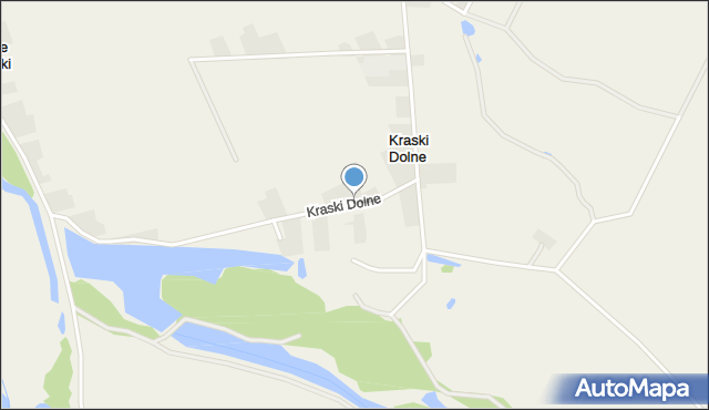 Kraski Dolne, Kraski Dolne, mapa Kraski Dolne