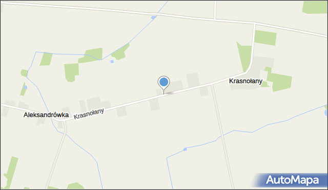 Krasnołany, Krasnołany, mapa Krasnołany