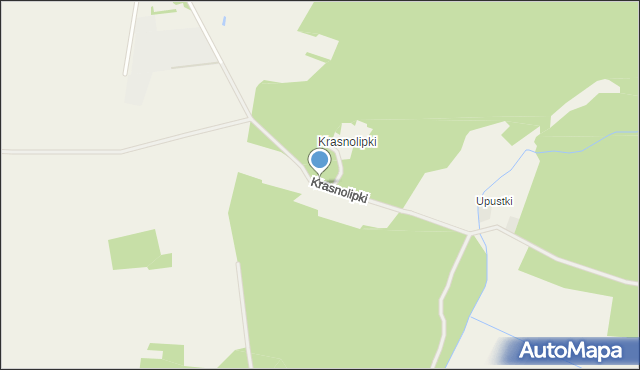 Krasnolipki, Krasnolipki, mapa Krasnolipki