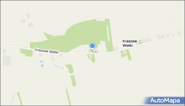 Kraszew Wielki, Kraszew Wielki, mapa Kraszew Wielki