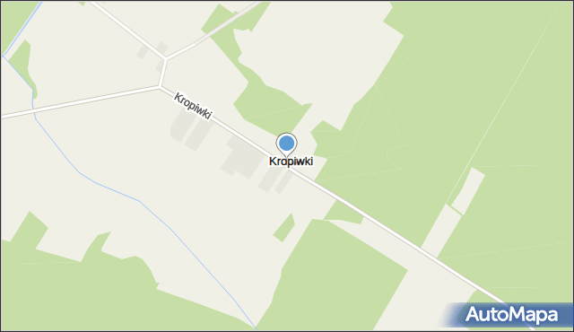 Kropiwki, Kropiwki, mapa Kropiwki