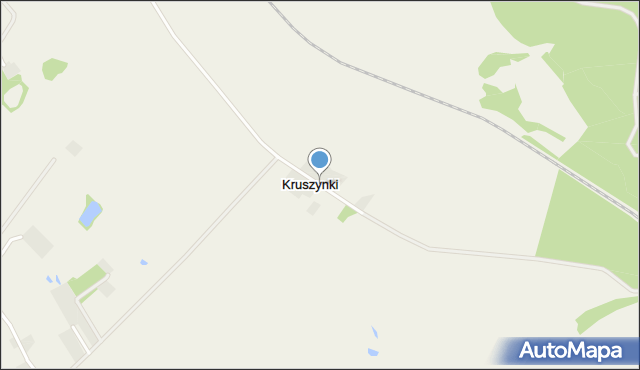 Kruszynki, Kruszynki, mapa Kruszynki