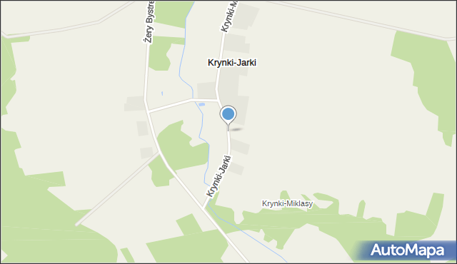 Krynki-Jarki, Krynki-Jarki, mapa Krynki-Jarki