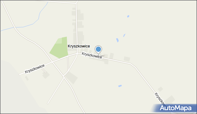 Kryszkowice, Kryszkowice, mapa Kryszkowice