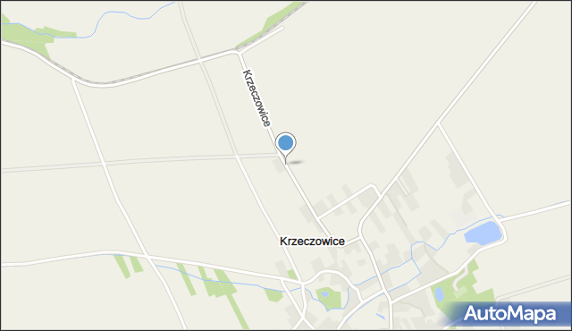 Krzeczowice, Krzeczowice, mapa Krzeczowice