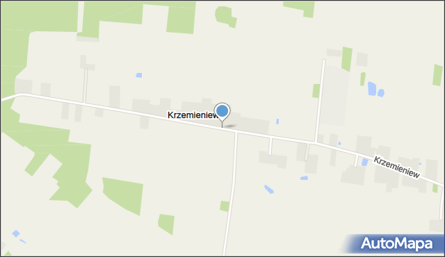 Krzemieniew, Krzemieniew, mapa Krzemieniew