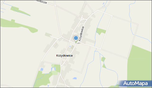 Krzydłowice, Krzydłowice, mapa Krzydłowice